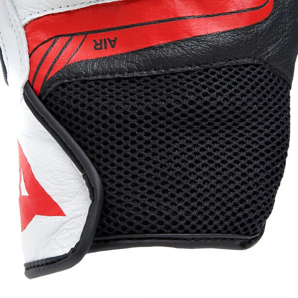 MIG 3 Unisex Lederhandschuhe - Black/White/Lava-Red