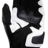 MIG 3 Unisex Lederhandschuhe - Black/White/Lava-Red