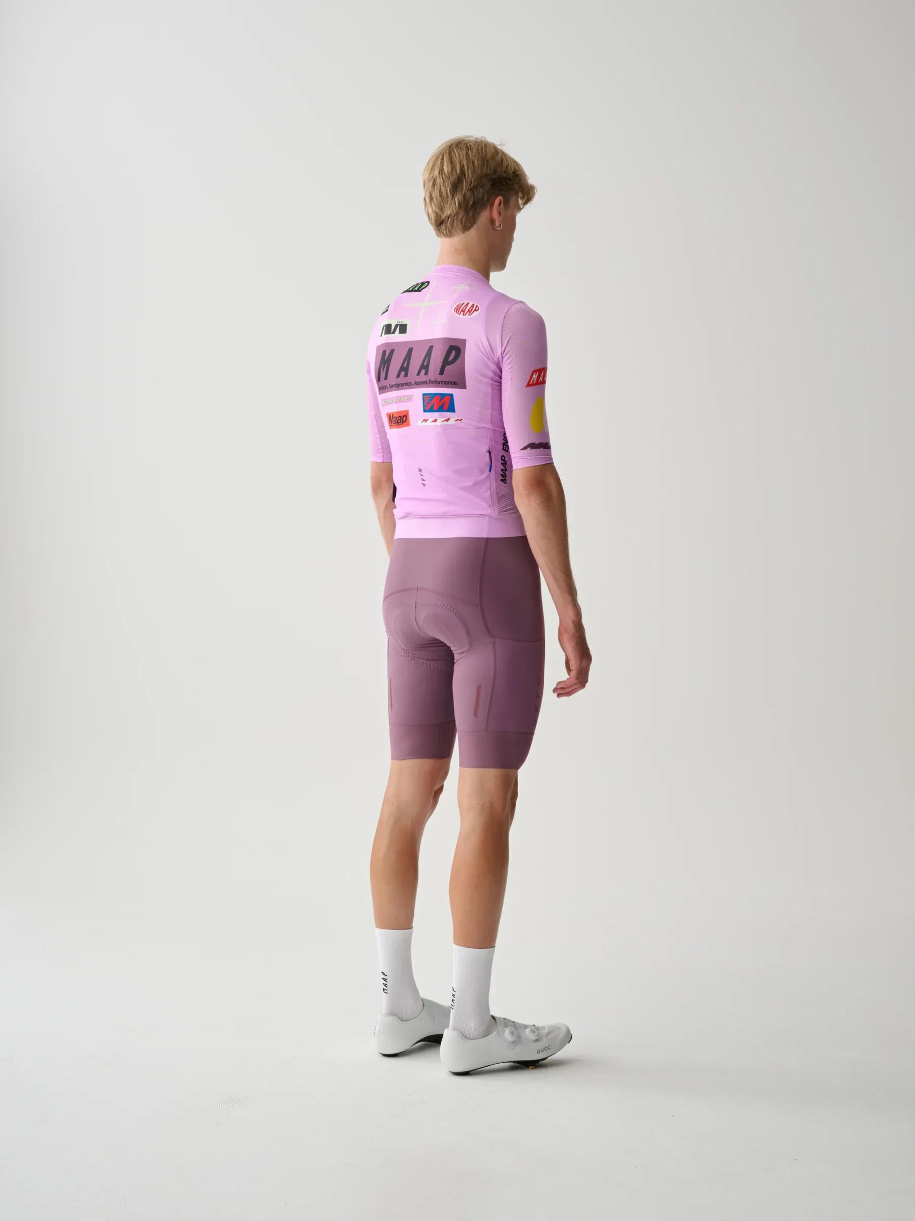 ウェア  Drome Pro Air Jersey M MAAP Drome Pro Air Jersey 3.0 ピンク | 超軽量レーシングサイクル