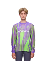 Worldtour 26 Mesh LS Tee - Blackout Glow