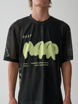 Aerate Mesh Tee - Black