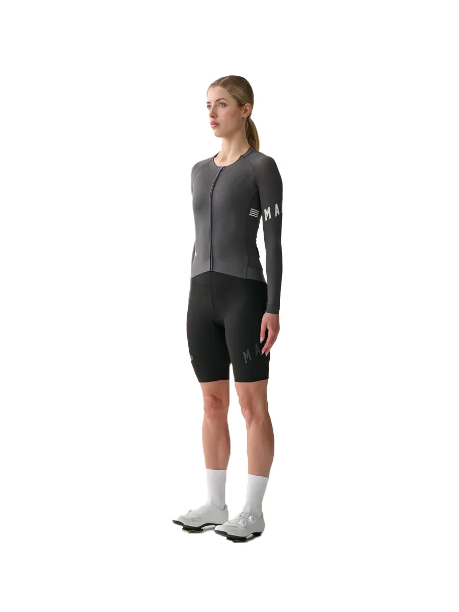 Womens Aeon Bib Shorts - Black/Black