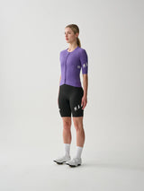 Women's Aeon Bib Shorts - Black/White 