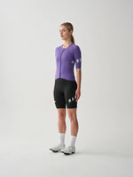 Women's Aeon Bib Shorts - Black/White 