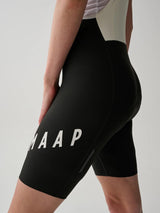 Women's Aeon Bib Shorts - Black/White 