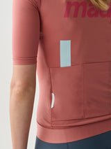 Damen Trainingsjersey - Staubige Rose 