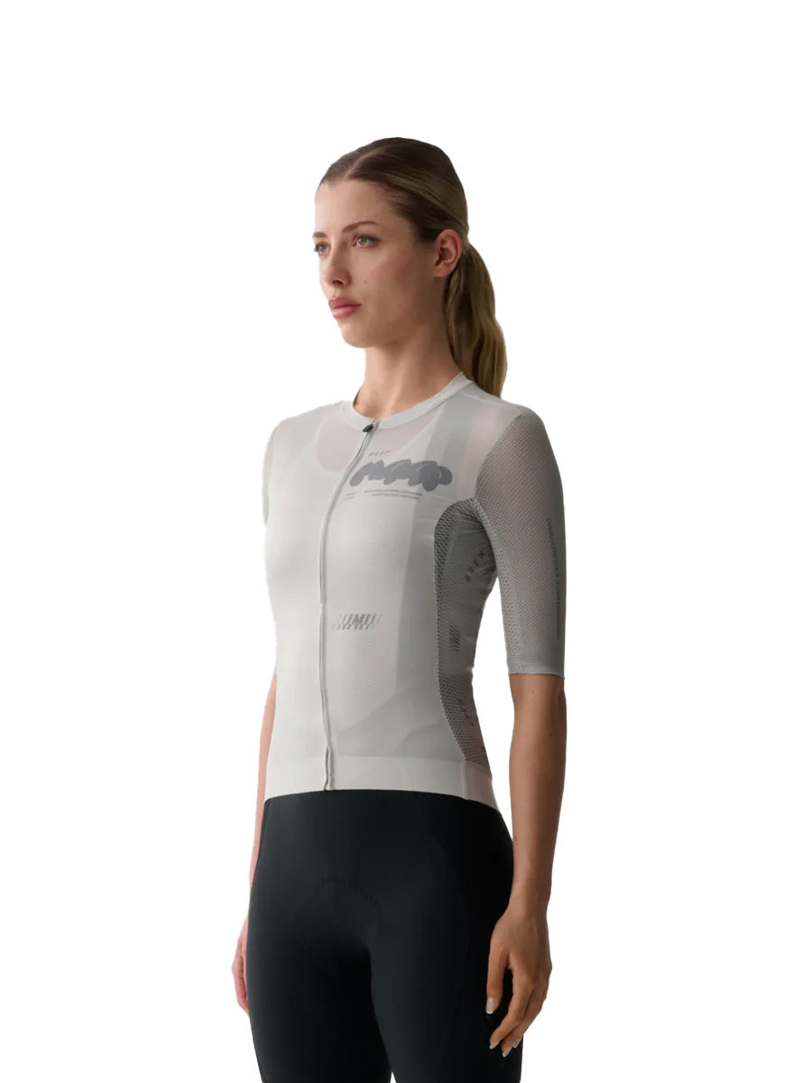 Womens Aerate Pro Air Jersey 3.0 - Fog 