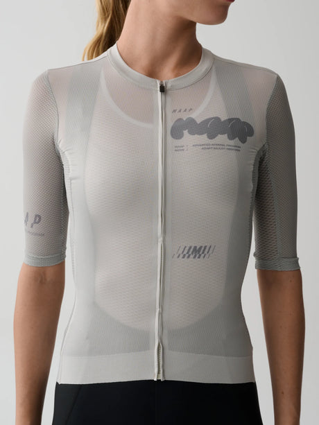 Womens Aerate Pro Air Jersey 3.0 - Fog 