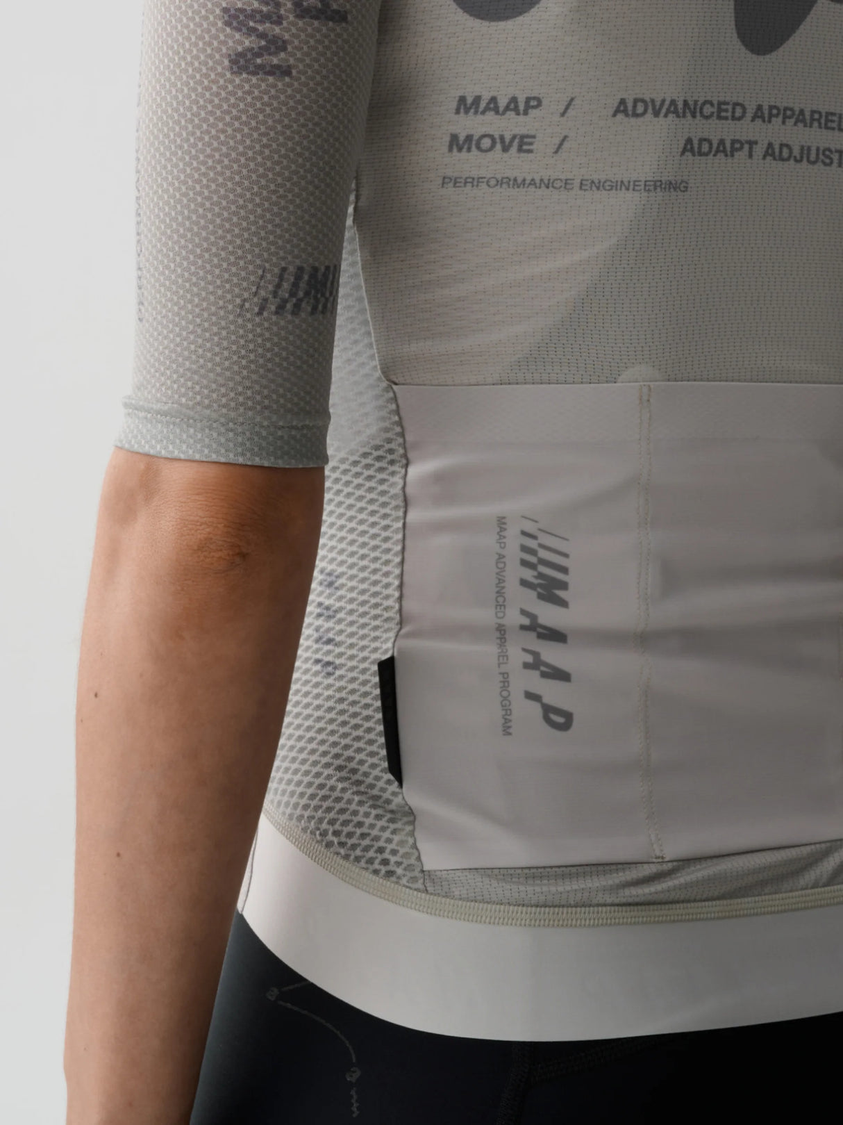 Womens Aerate Pro Air Jersey 3.0 - Fog 