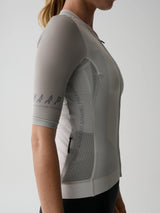 Womens Aerate Pro Air Jersey 3.0 - Fog 