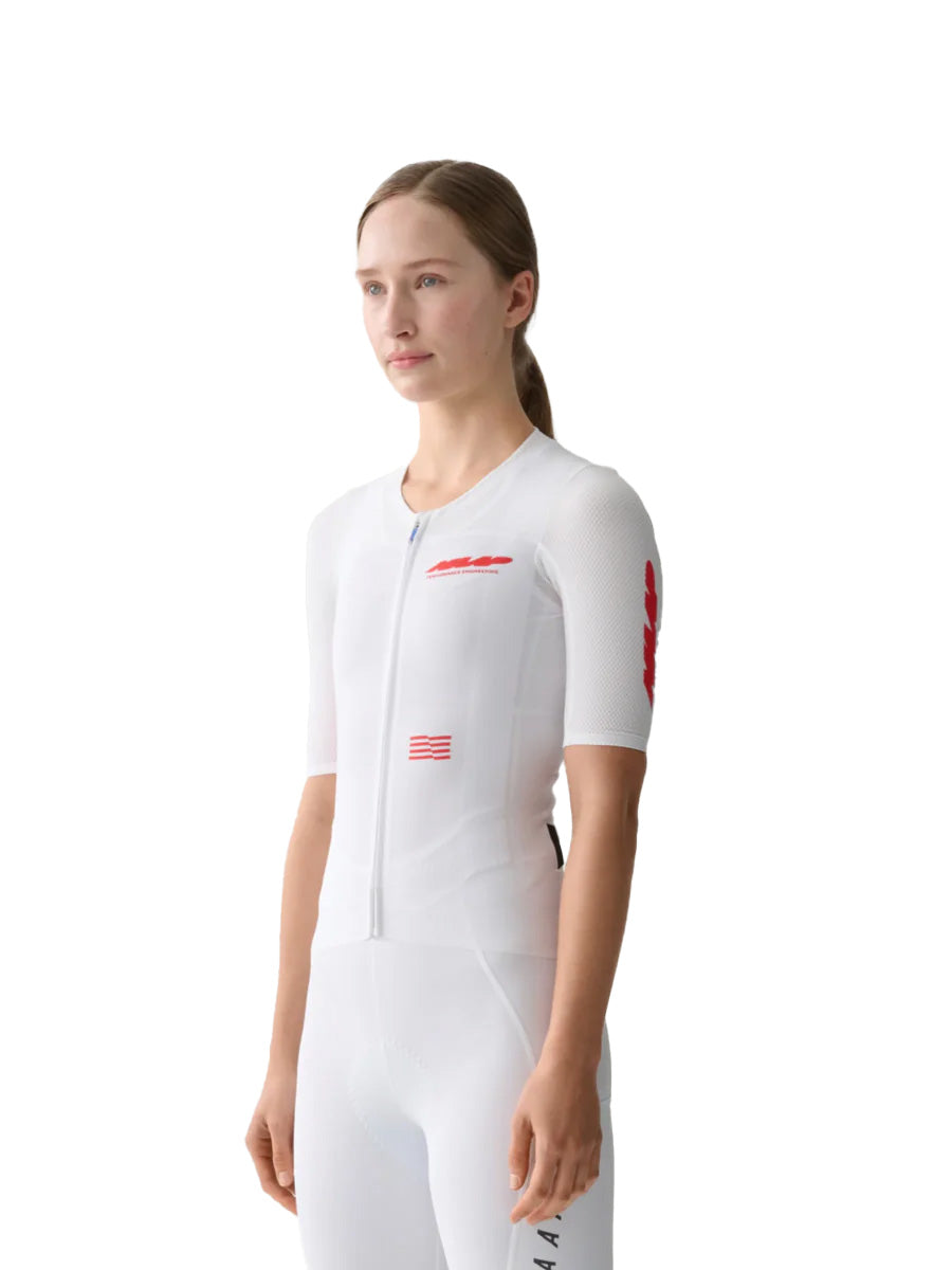 Women's Eclipse Pro Race Jersey - White 