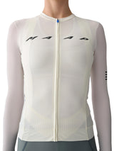 Women's Evade Pro Base LS Jersey 2.0 - Chalk