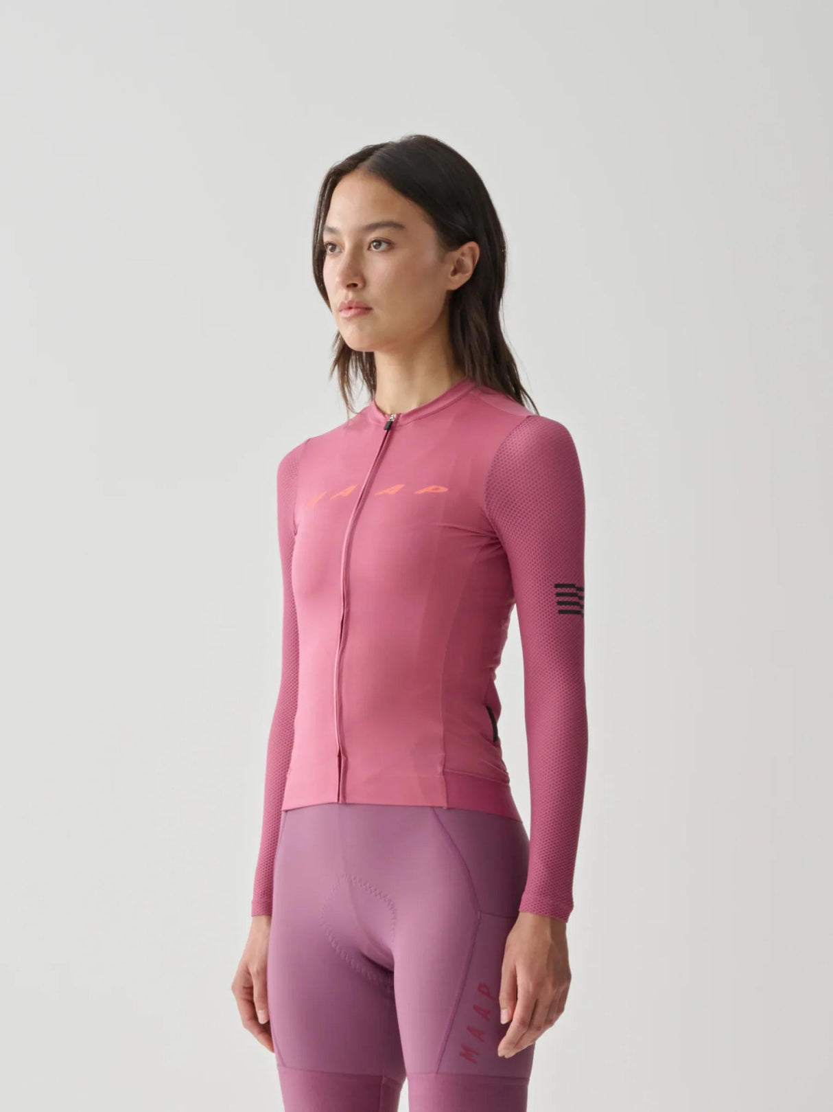 Women's Evade Pro Base LS Jersey 2.0 - Mauve 