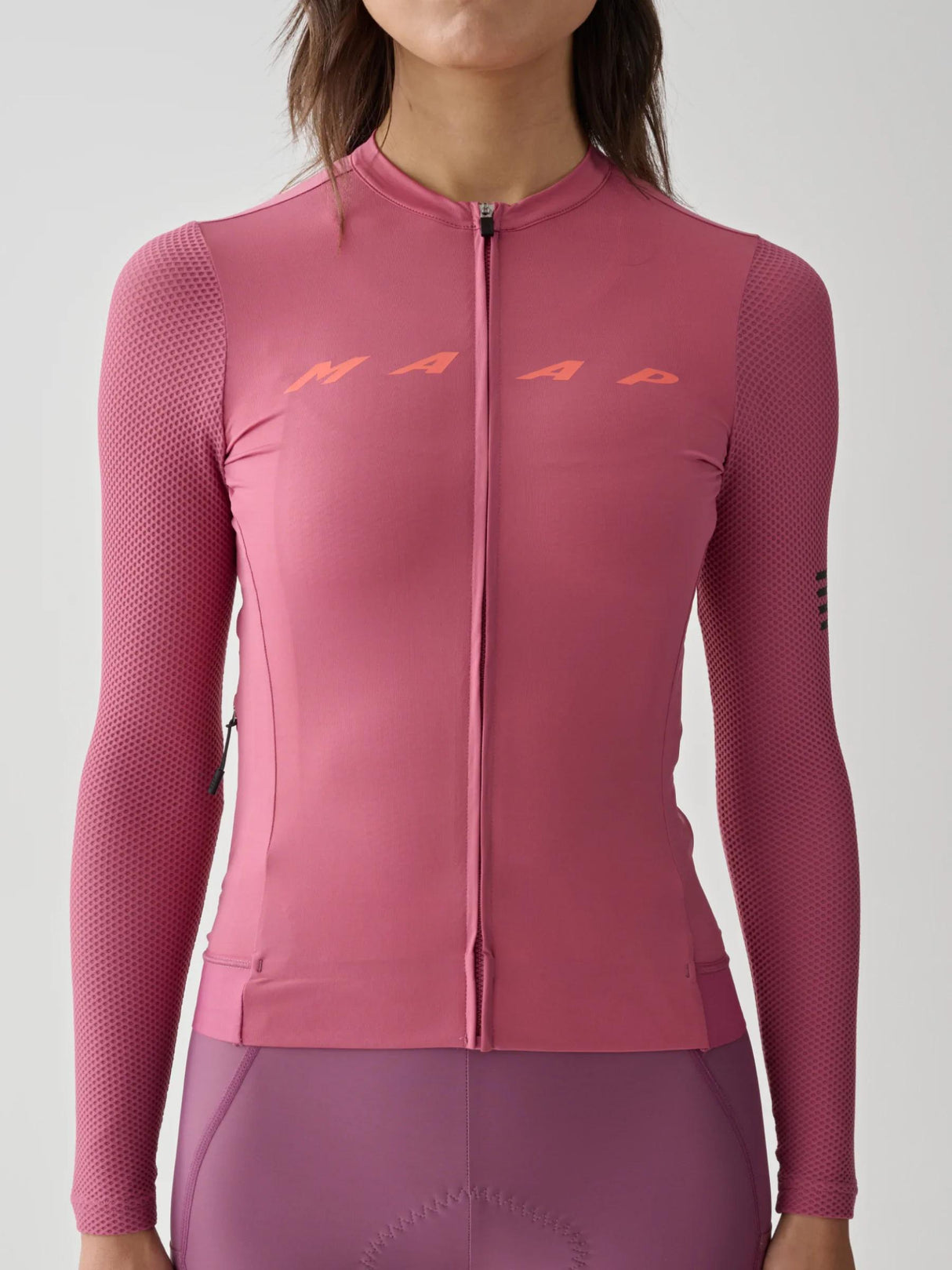 Women's Evade Pro Base LS Jersey 2.0 - Mauve 