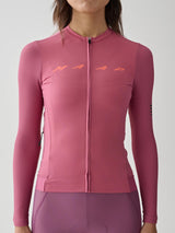 Women's Evade Pro Base LS Jersey 2.0 - Mauve 