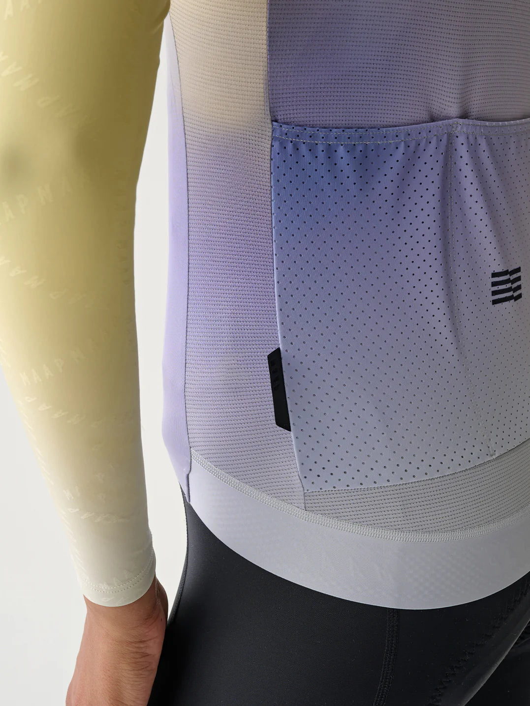 Women's Blurred Out Pro Hex LS Jersey - Shell Mix