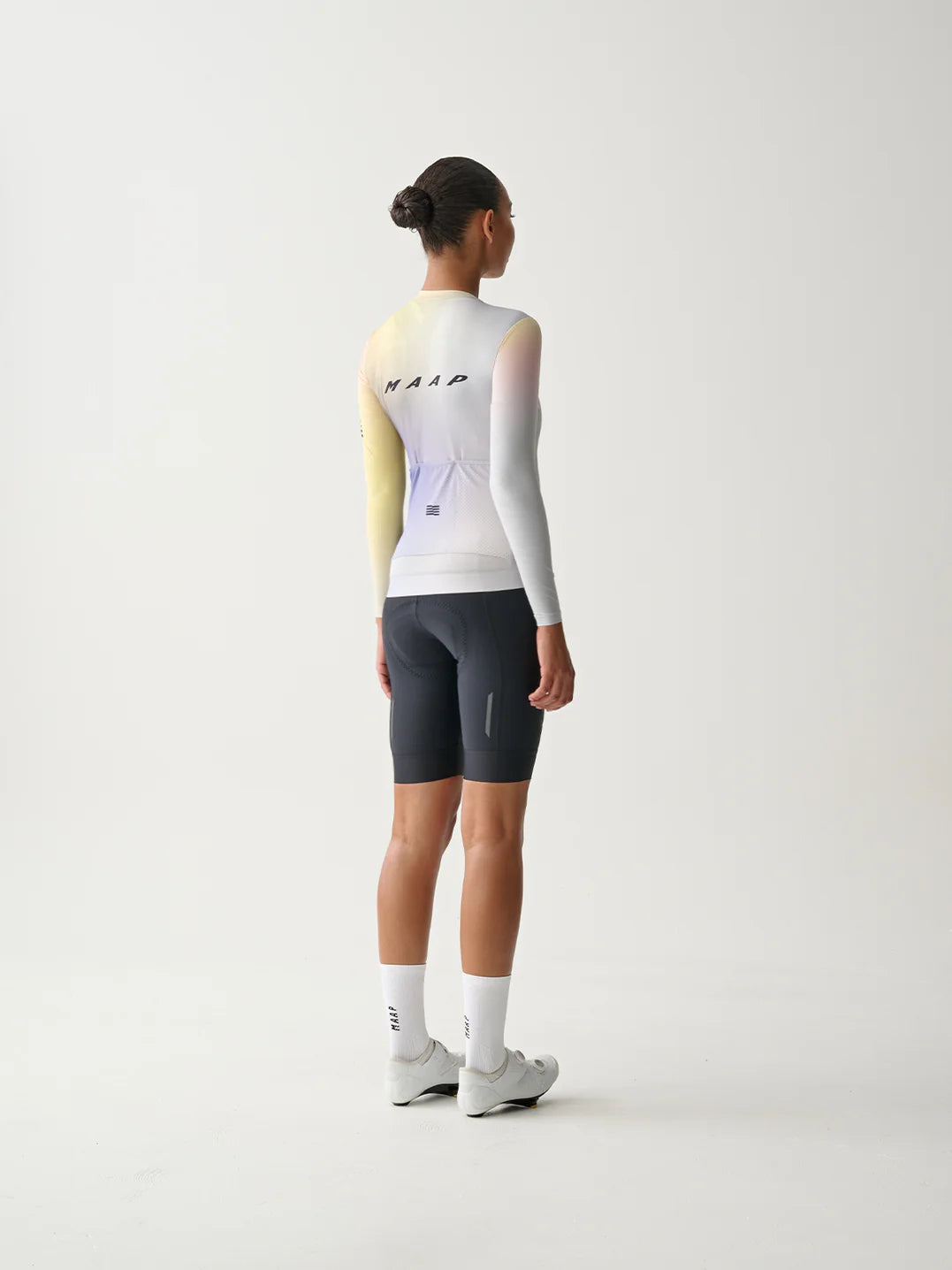 Women's Blurred Out Pro Hex LS Jersey - Shell Mix