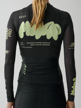 Womens Aerate Pro Air LS Jersey 3.0 - Black