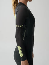 Womens Aerate Pro Air LS Jersey 3.0 - Black