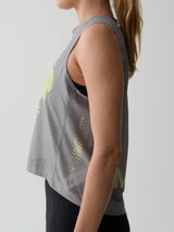 Womens Aerate Mesh Tank - Alloy 
