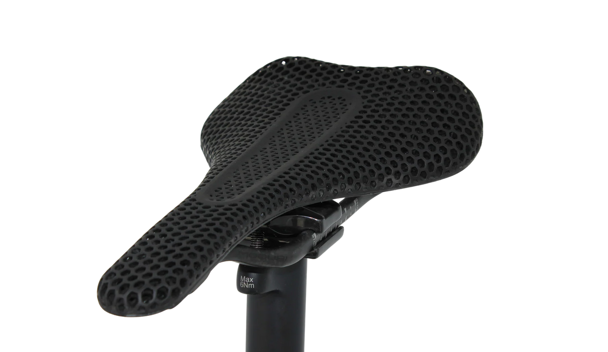 3D Sattel Carbon Honeycomb - schwarz