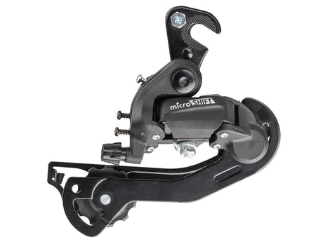MTB Schaltwerk Achsmontage langer Käfig 2/3x6/7 speed - black