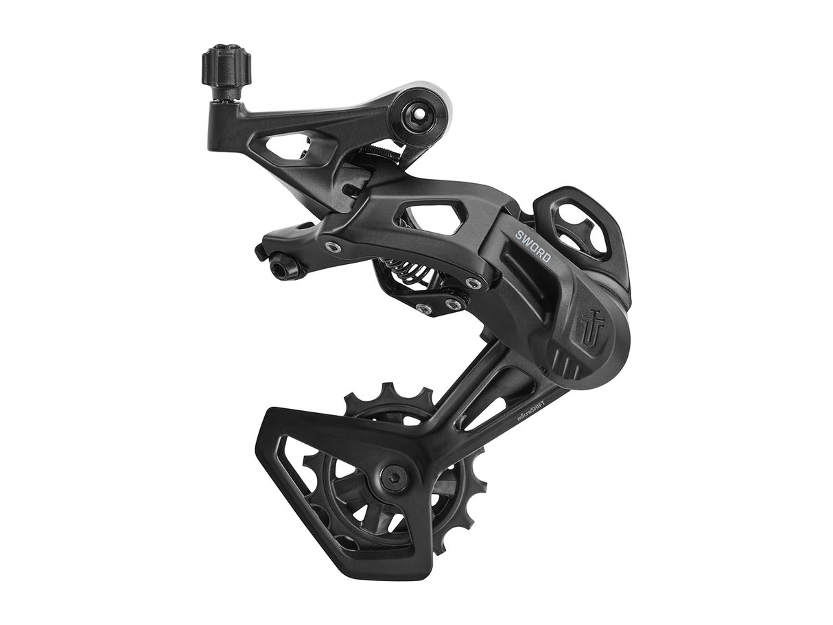 Sword Black Rear Derailleur, Medium Cage, 10-fach - Black