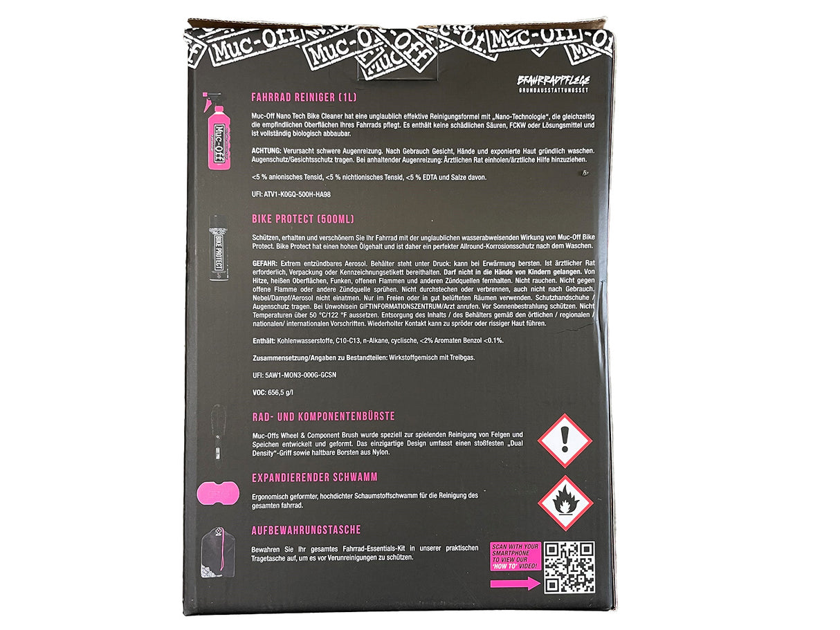 Muc Off Fahrradpflege Set - black