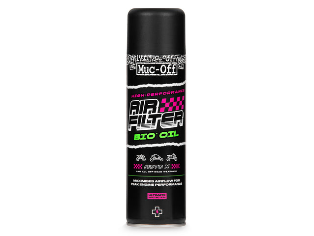 Muc Off Motorcycle Air Filter Oil Aerosol 500ml (12) - pink