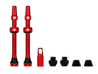 Valves V2 for Tubeless Tires - red - MTB & Road 