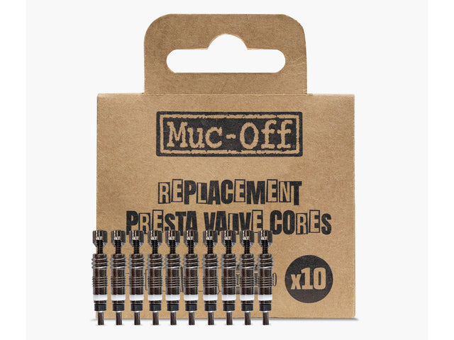 Muc Off Replacement Presta Valve Cores (10 Pack) - black