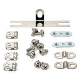 ENE F1 & F2 Schutzblech Montage Set - silver