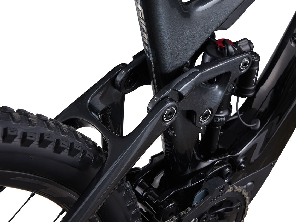Trance X Advanced E+ EL 1 - Gunmetal Black/Black