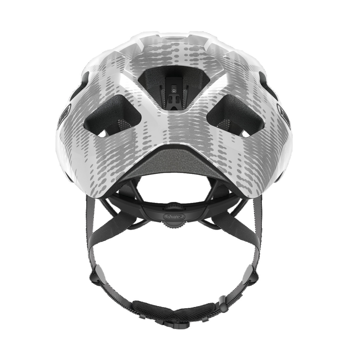 Macator Fahrradhelm - Weiss/Silber