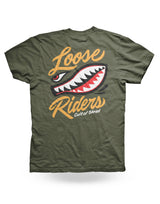 Mens T-Shirts - Airshark Olive