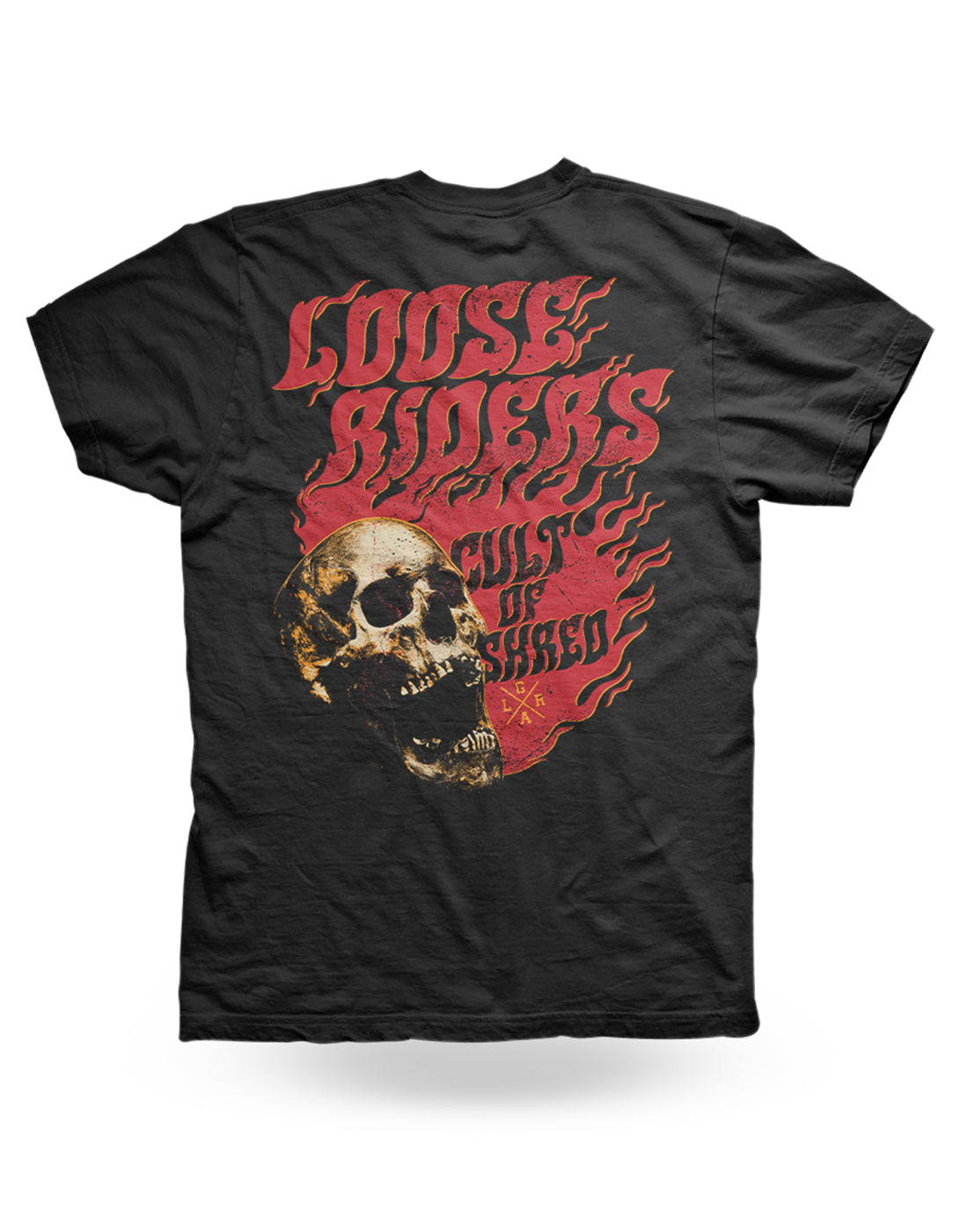 Mens T-Shirts - Flamin' Skull