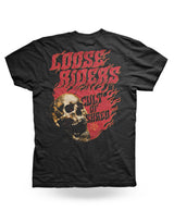 Mens T-Shirts - Flamin' Skull
