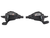 Mezzo Thumb-tap Shifter Set 3x8 speed - black 