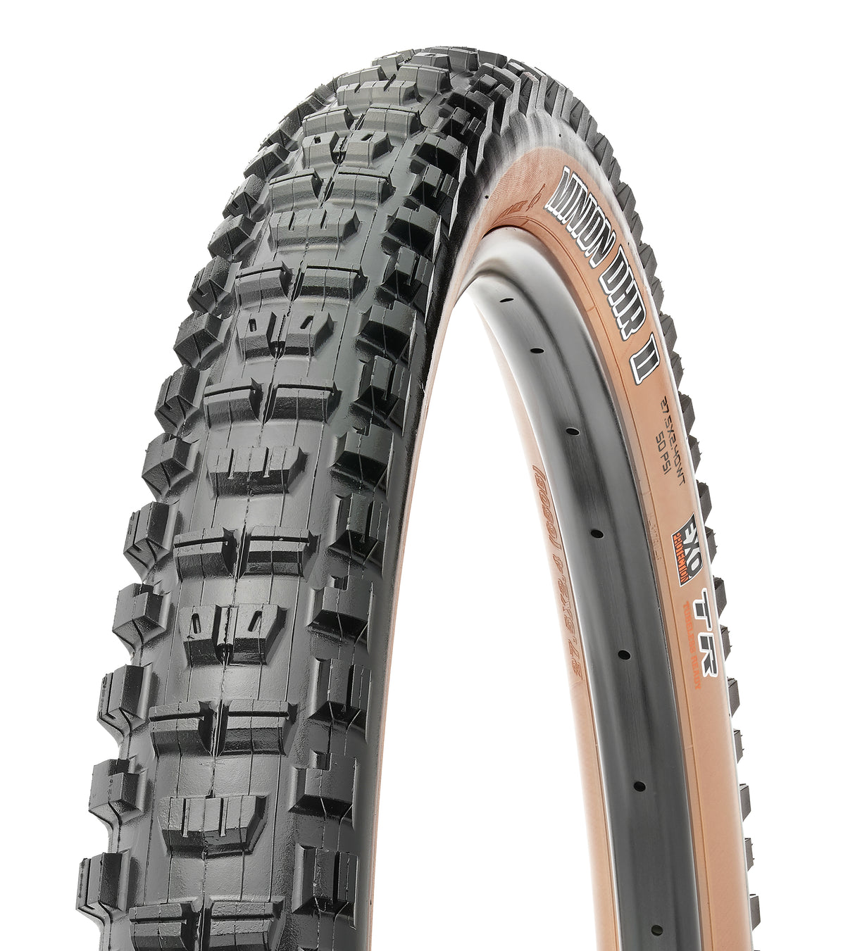 Minion DHR II WT Skinwall Faltreifen - 27,5x2.40 Zoll - DualCompound TR EXO