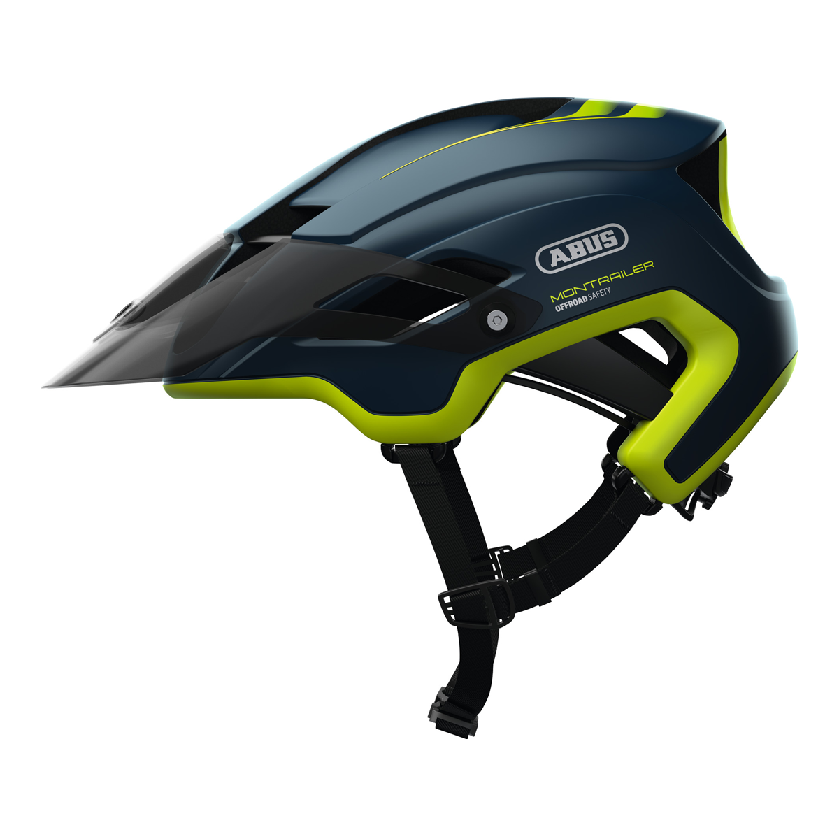 MonTrailer Bicycle Helmet Blue/Green - Main Image