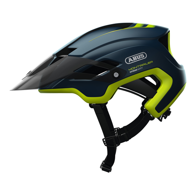 MonTrailer Fahrradhelm - Blau/Grün