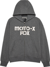 Moto-X Oversized Flc Zip Circa74 Special Edition - Heather Graphite