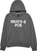 Moto-X Oversized Flc Zip Circa74 Edición Especial - Heather Graphite