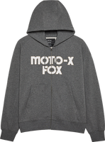 Moto-X Oversized Flc Zip Circa74 Edición Especial - Heather Graphite