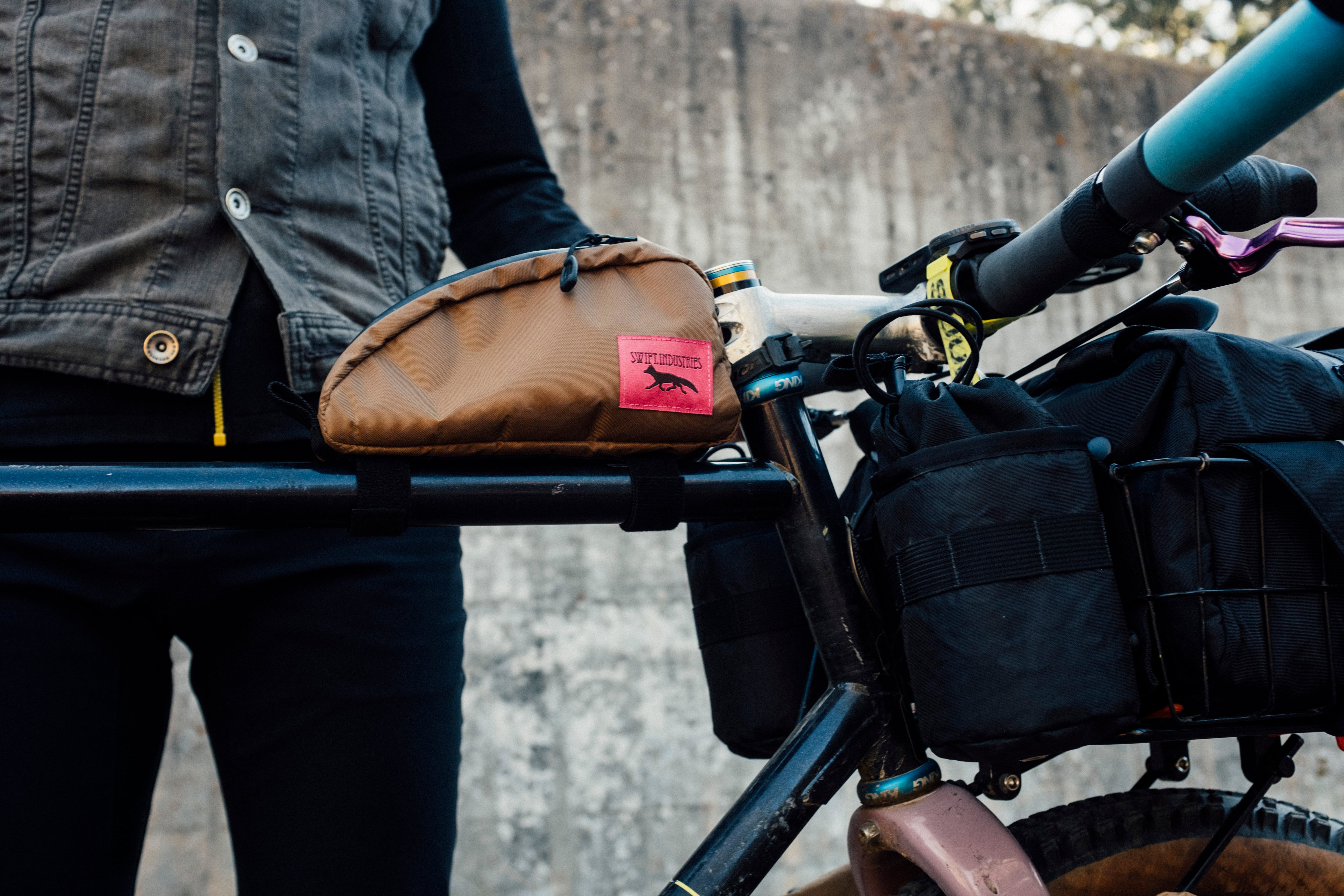 Moxie top tube bag - coyote