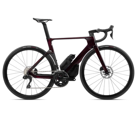 ORCA AERO M30i Ltd - Wine Red Carbon View (Gloss) - Carbon Raw (Matt)