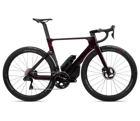 ORCA AERO M10i Ltd - Wine Red Carbon View (Gloss) - Carbon Raw (Matt)