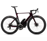 ORCA AERO M11e Ltd - Wine Red Carbon View (Gloss) - Carbon Raw (Matt)