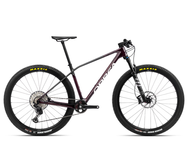 ALMA M10 - Wine Red Carbon View (Gloss) - Carbon Raw (Matt)