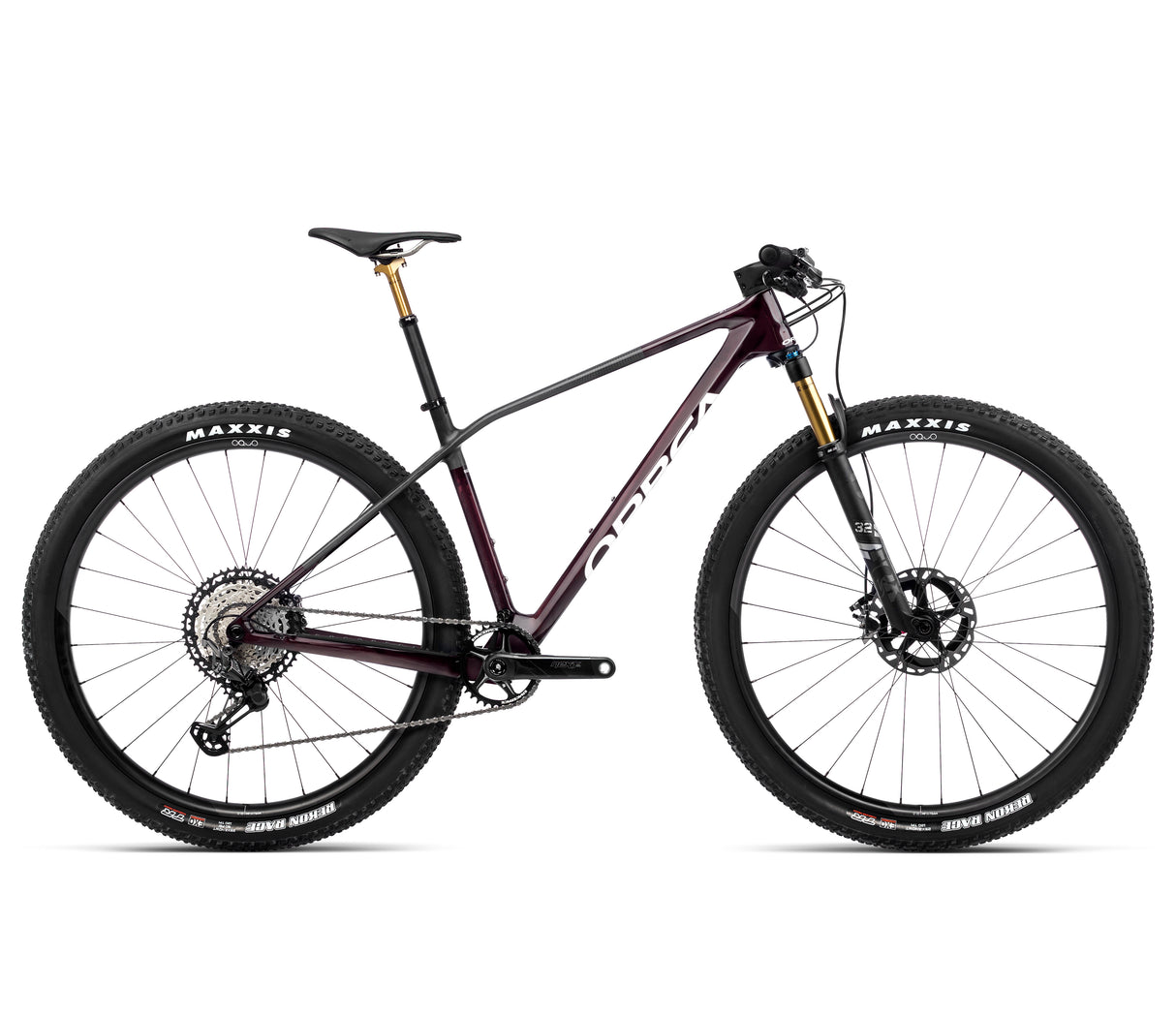 ALMA M Team - Wine Red Carbon View (Gloss) - Carbon Raw (Matt)